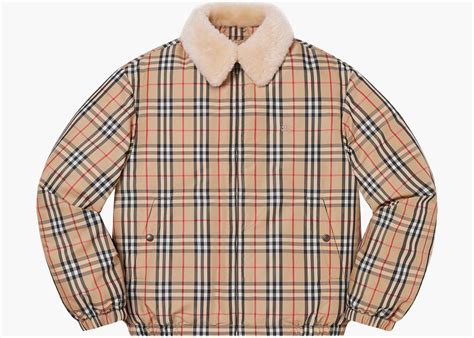 where to buy burberry supreme|supreme shearling collar down puffer.